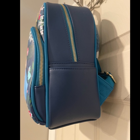Loungefly Disney Sleeping Beauty Floral Mini Backpack - BoxLunch Exclusive - Picture 3 of 6